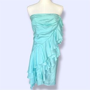 Cynthia Steffe Spring 2010 100% Silk Y2K deadstock dress